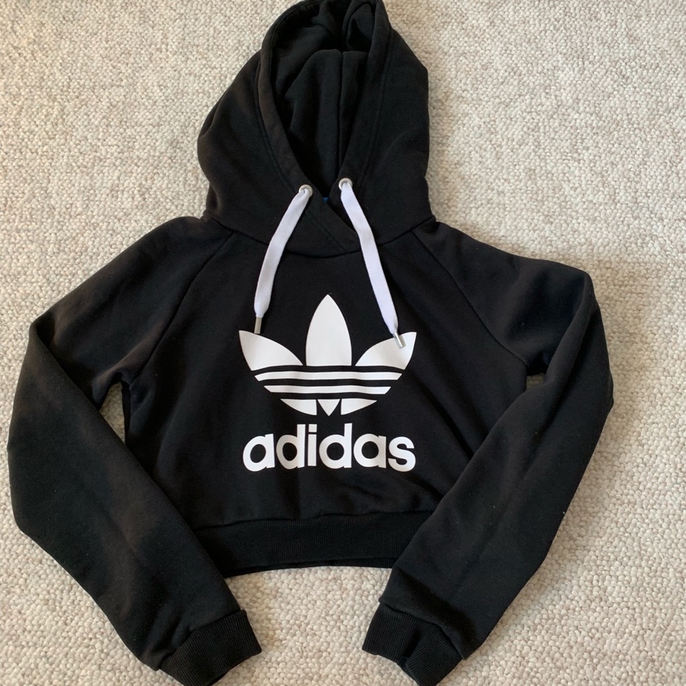 Adidas Cropped Hoodie